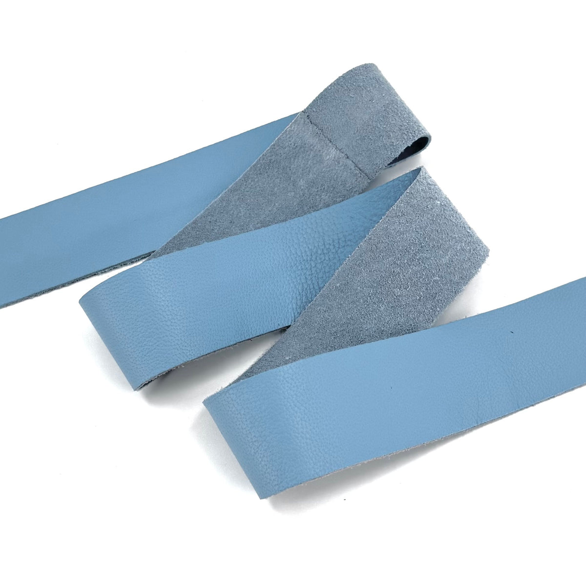 1" Raw Edge Nappa Lamb Leather Trim