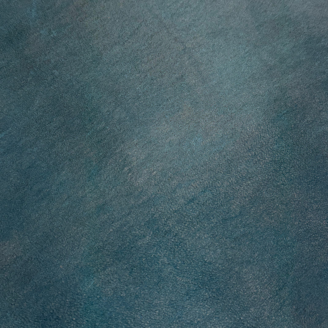 Distressed Stretch Leather | Teal