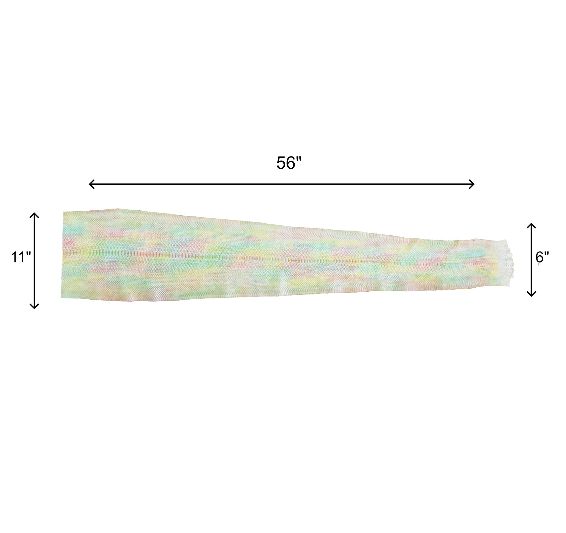 Python Skin 56" Pastel Rainbow